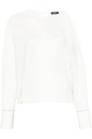 PESERICO SIGN Bluse aus Krepp