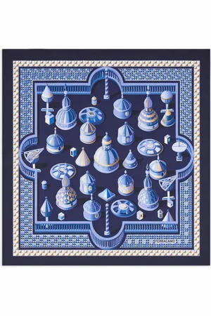 Salvatore Ferragamo Schal mit Kuppel-Print