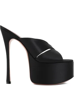 Amina Muaddi Salma Mules 155mm