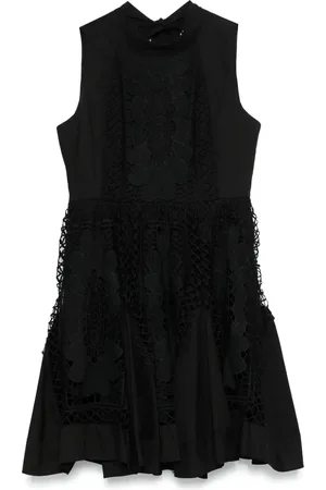 CENERE GB Minikleid mit Blumenstickerei