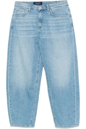 Kaos Jeans mit Logo-Schild