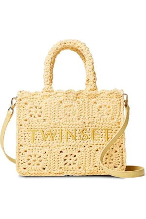 Twin-Set Gehäkelte Tote Bag