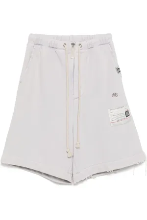 Maison Mihara Yasuhiro Shorts mit Logo-Stickerei