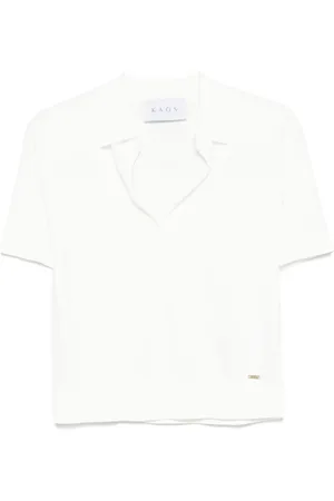 Kaos T-Shirt mit Logo-Schild