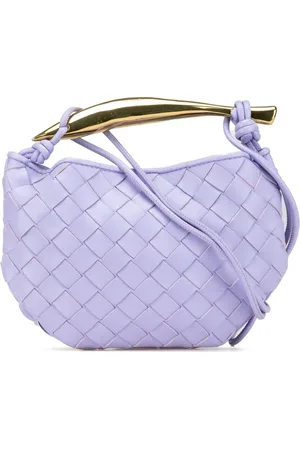 Bottega Veneta 2012-2024 baby Intrecciato Sardine Satchel-Tasche aus Lammleder