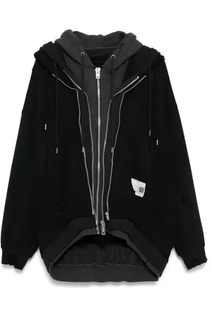 Maison Mihara Yasuhiro Kapuzenjacke im Layering-Look