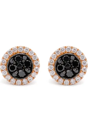 ROSEKEY 18kt Rotgoldohrringe mit Diamanten