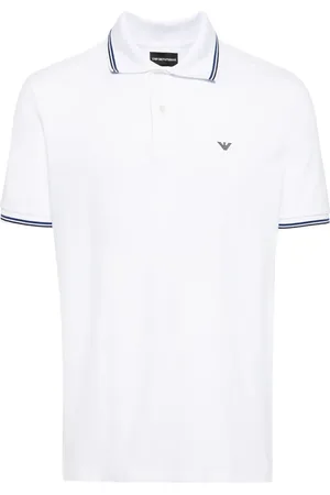 Emporio Armani Poloshirt mit Logo-Print