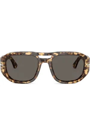 Persol Sonnenbrille mit geometrischem Gestell