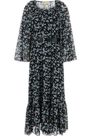 Michael Kors Midikleid mit Blumen-Print