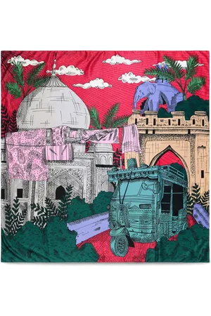 Bimba y Lola Schal mit Indian City-Motiv