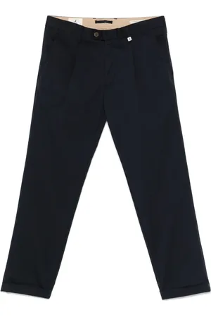 MYTHS Hose mit Faltendetail