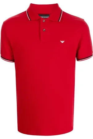 Emporio Armani Poloshirt mit Logo-Stickerei