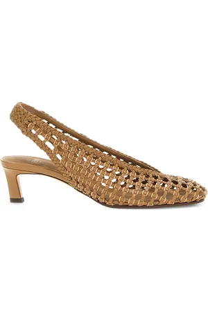 Fendi Gewebte Slingback-Pumps 46mm