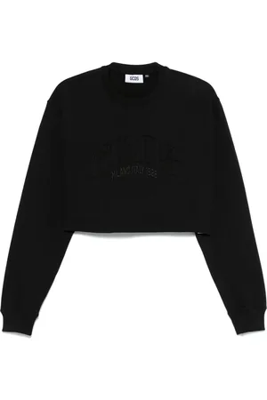 GCDS Cropped-Sweatshirt mit Logo