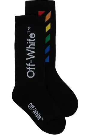 OFF-WHITE Socken mit bunten Streifen