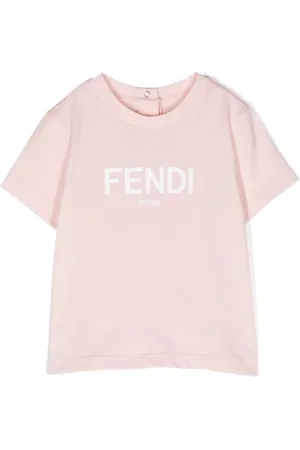 Fendi T-Shirt mit Logo-Print