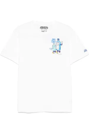 MC2 SAINT BARTH T-Shirt mit Gino & Tony-Print