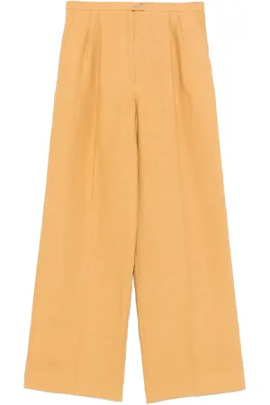 FORTE FORTE Leinenhose mit Abnähern