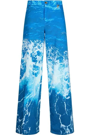 Roberto Cavalli Hose mit grafischem Print