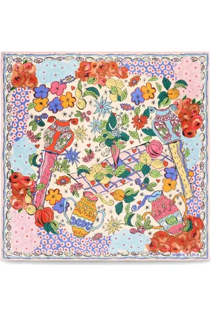 Bimba y Lola Schal mit Blumen-Print