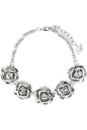 BLUMARINE Halskette mit Rosenmotiv