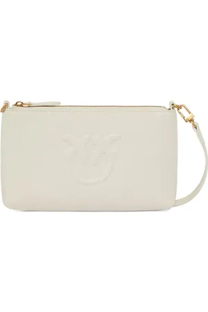 Pinko Clutch mit Logo-Prägung