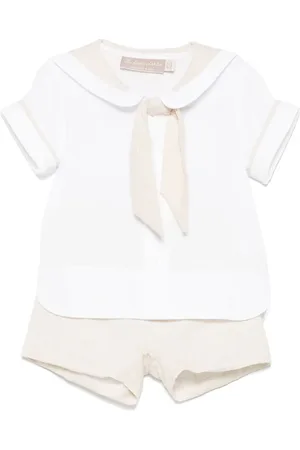LA STUPENDERIA Short-Set mit Schleifendetail