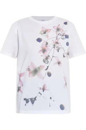 Paul Smith T-Shirt mit Blumen-Print