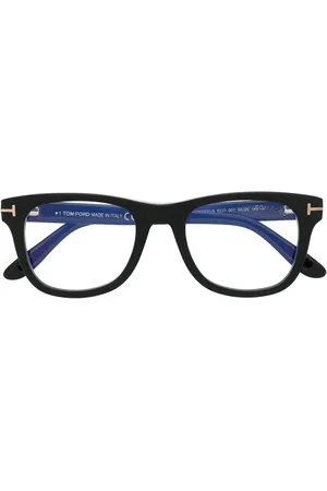 Tom Ford Eckige Brille mit Logo-Schild