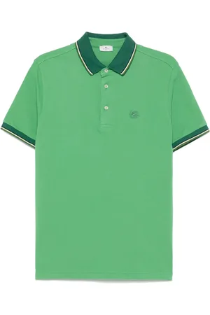 Etro Poloshirt mit Pegaso-Stickerei