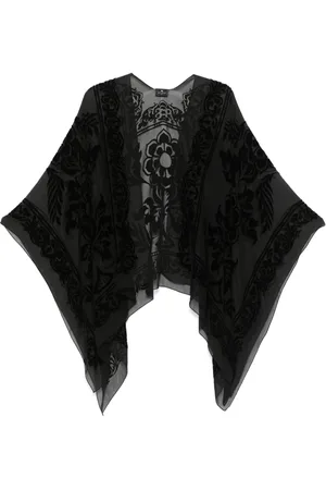 Etro Cape mit beflocktem Print