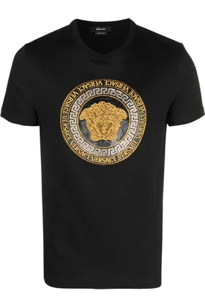 VERSACE Medusa crystal-embellished T-shirt