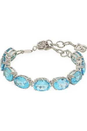 Dolce & Gabbana 18kt Anna Weißgoldarmband mit Topas