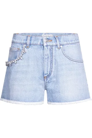 AREA Shorts mit Kristallen