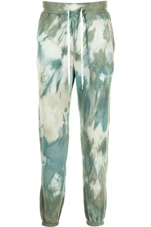 JOHN ELLIOTT Jogginghose mit Batik-Print