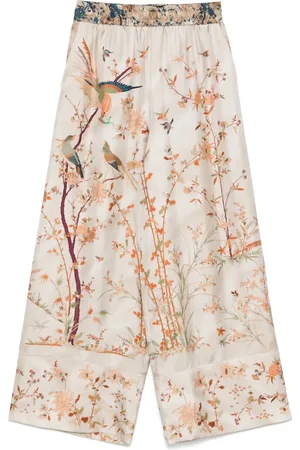 PIERRE-LOUIS MASCIA Hose mit Illustration-Print
