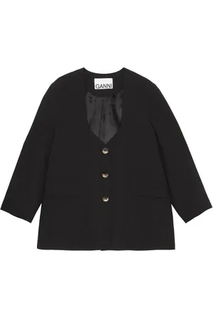 Ganni Einreihiger Blazer