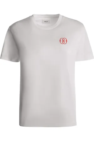 Bally T-Shirt mit Wappen-Print
