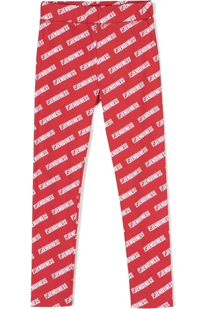 Fendi Leggings mit Logo-Print