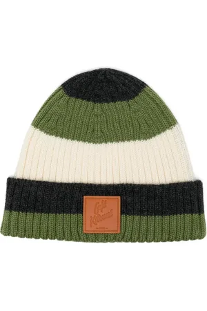 Café Kitsuné Gestreifte Beanie