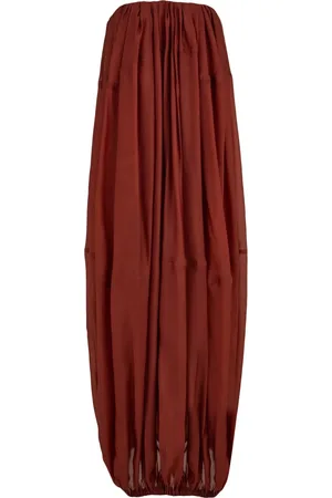 Salvatore Ferragamo Maxikleid mit Bustier