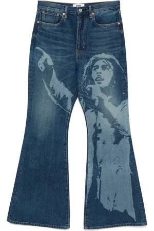JUNYA WATANABE Jeans mit Print