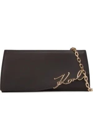 Karl Lagerfeld Signature Clutch