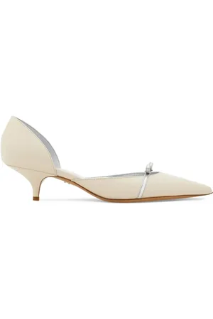 Salvatore Ferragamo Kitten-Leg-Pumps mit spitzer Kappe