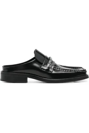 MARTINE ROSE Mules mit eckiger Kappe