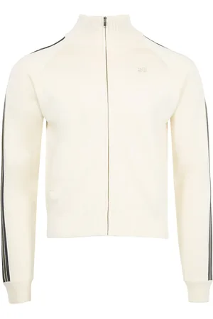 WALES BONNER Sweatshirtjacke mit Streifendetail