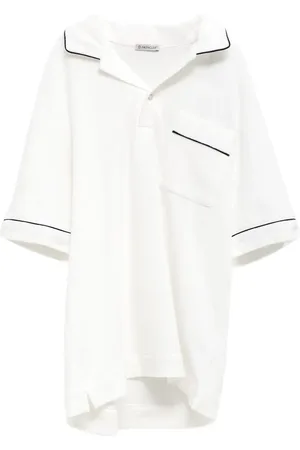 Moncler Poloshirt mit Paspelierung