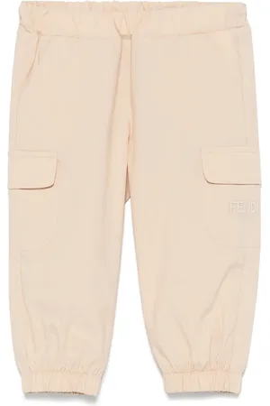 Fendi Hose mit Logo-Stickerei