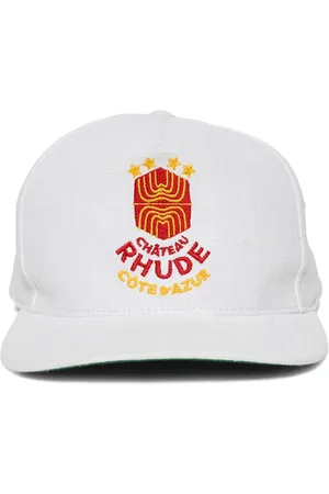 Rhude Azur Baseballkappe aus Leinen